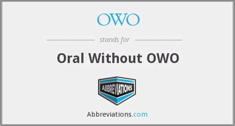 OWO - Oral ohne Kondom Begleiten Dumm